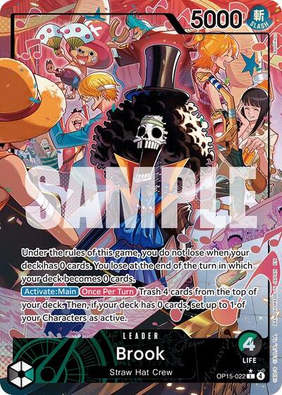 Brook (OP15-022) (Alternate Art) #OP15-022 Adventure on Kami's Island