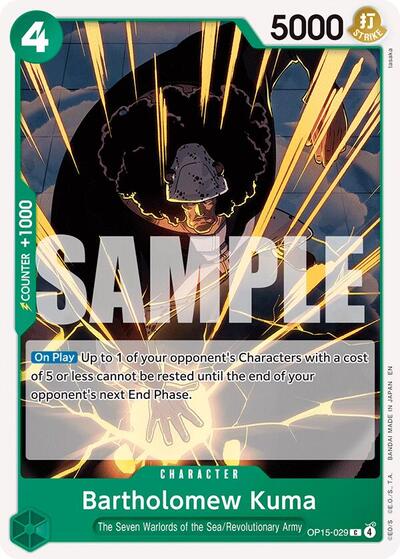 Bartholomew Kuma (OP15-029) #OP15-029 Adventure on Kami's Island