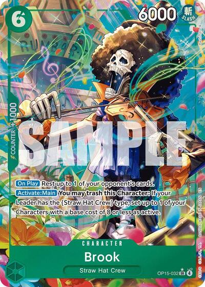 Brook (OP15-032) (Alternate Art) #OP15-032 Adventure on Kami's Island