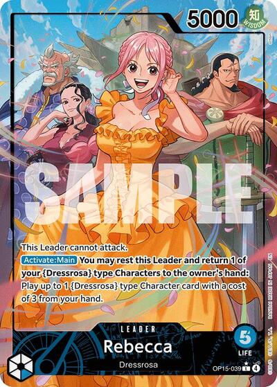 Rebecca (OP15-039) (Alternate Art) #OP15-039 Adventure on Kami's Island