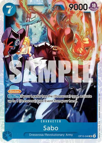 Sabo #OP15-046 Adventure on Kami's Island