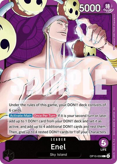 Enel (OP15-058) #OP15-058 Adventure on Kami's Island
