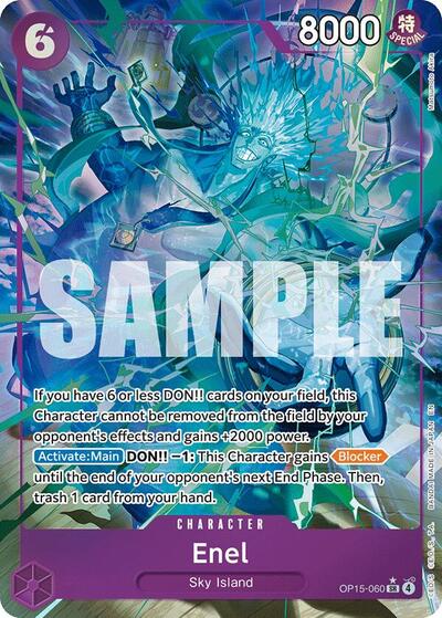 Enel (OP15-060) (Alternate Art) #OP15-060 Adventure on Kami's Island