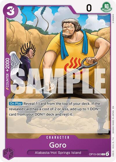 Goro #OP15-065 Adventure on Kami's Island