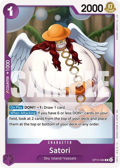 Satori #OP15-066 Adventure on Kami's Island