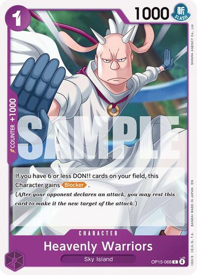Heavenly Warriors #OP15-068 Adventure on Kami's Island