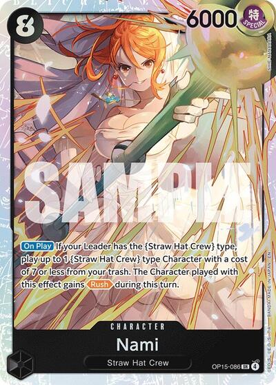 Nami (OP15-086) #OP15-086 Adventure on Kami's Island