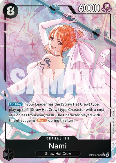 Nami (OP15-086) (Alternate Art) #OP15-086 Adventure on Kami's Island