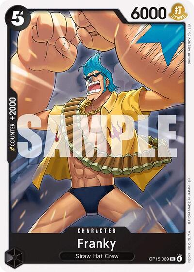 Franky #OP15-089 Adventure on Kami's Island