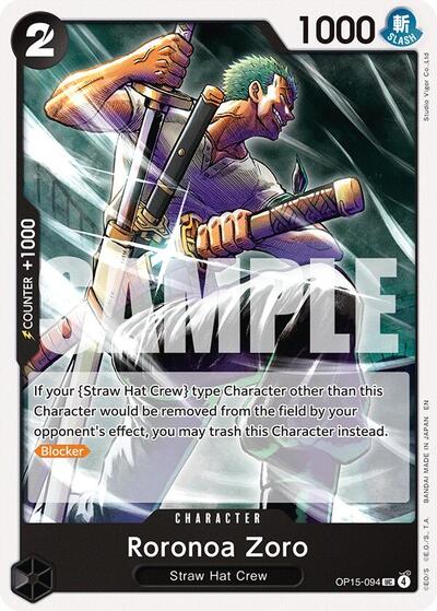 Roronoa Zoro (OP15-094) #OP15-094 Adventure on Kami's Island