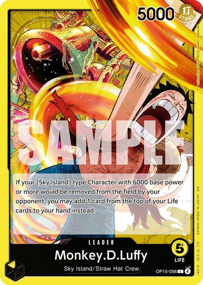 Monkey.D.Luffy (OP15-098) #OP15-098 Adventure on Kami's Island