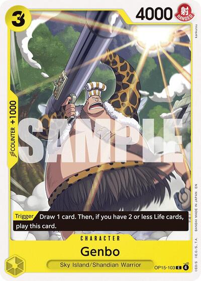 Genbo #OP15-103 Adventure on Kami's Island