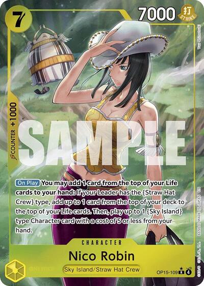 Nico Robin (OP15-109) (Alternate Art) #OP15-109 Adventure on Kami's Island