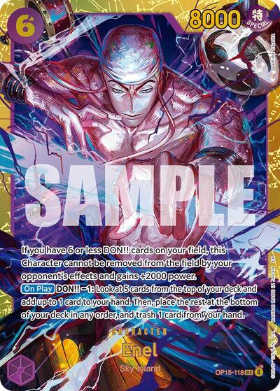 Enel (OP15-118) #OP15-118 Adventure on Kami's Island
