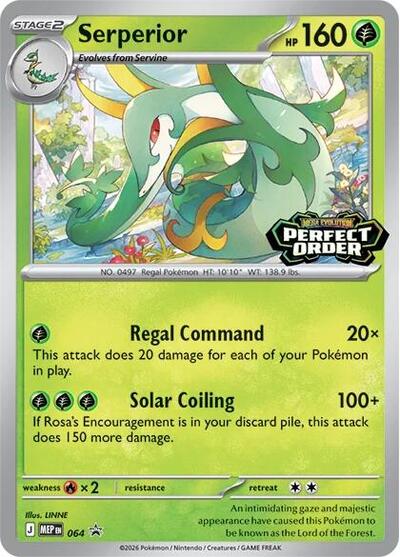 Serperior #64 Mega Evolution Promo