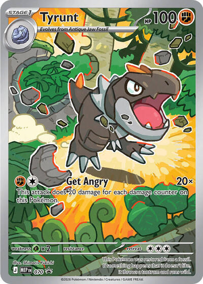 Tyrunt #70 Mega Evolution Promo