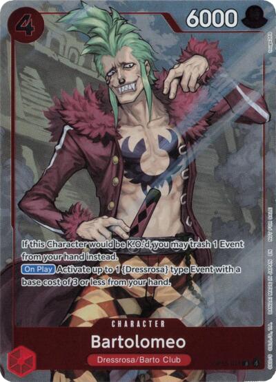 Bartolomeo (Dash Pack) #OP15-014 Adventure on Kami's Island