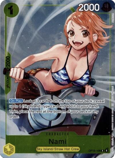Nami (OP15-108) (Dash Pack) #OP15-108 Adventure on Kami's Island