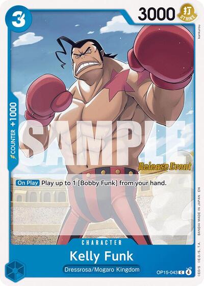 Kelly Funk #OP15-043 Adventure on Kami's Island Release Event Cards