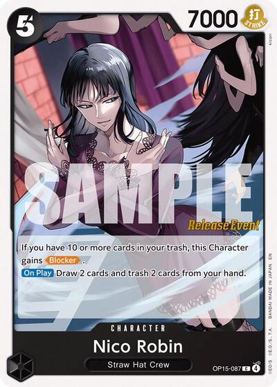 Nico Robin (OP15-087) #OP15-087 Adventure on Kami's Island Release Event Cards