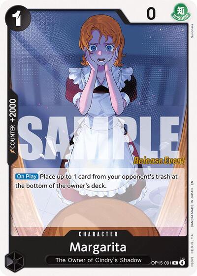Margarita #OP15-091 Adventure on Kami's Island Release Event Cards