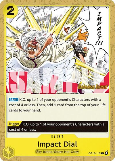 Impact Dial #OP15-115 Adventure on Kami's Island Release Event Cards