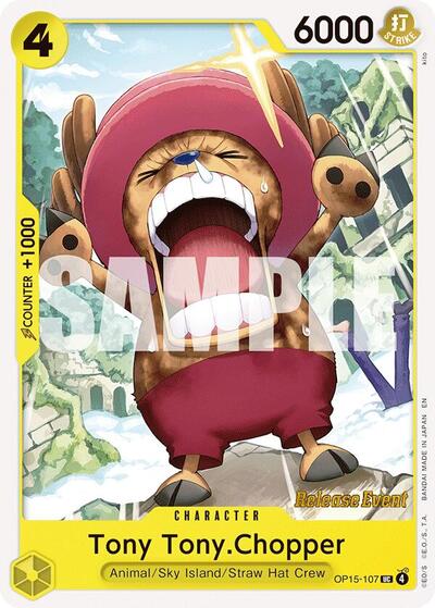 Tony Tony.Chopper (OP15-107) #OP15-107 Adventure on Kami's Island Release Event Cards