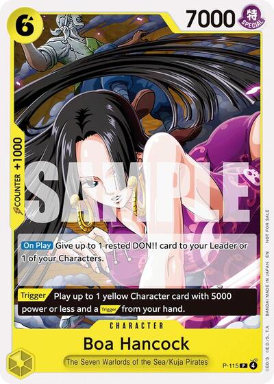 Boa Hancock (OP15 Release Event) #P-115 One Piece Promotion Cards