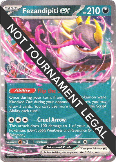 Fezandipiti ex - 2025 #promo World Championship Decks