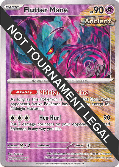 Flutter Mane - 2025 #promo World Championship Decks