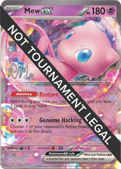 Mew ex - 2025 #promo World Championship Decks