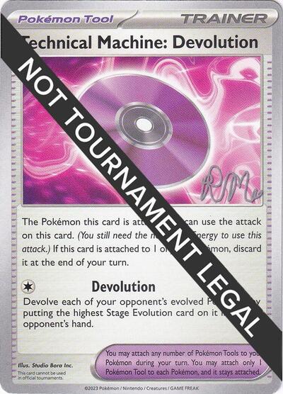 Technical Machine: Devolution - 2025 #promo World Championship Decks
