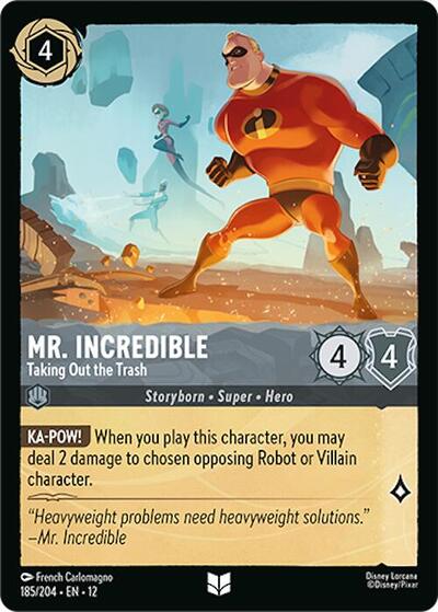 Mr. Incredible - Taking Out the Trash #185 Wilds Unknown
