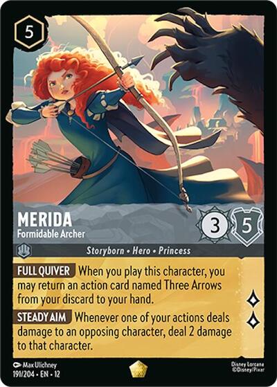 Merida - Formidable Archer #191 Wilds Unknown
