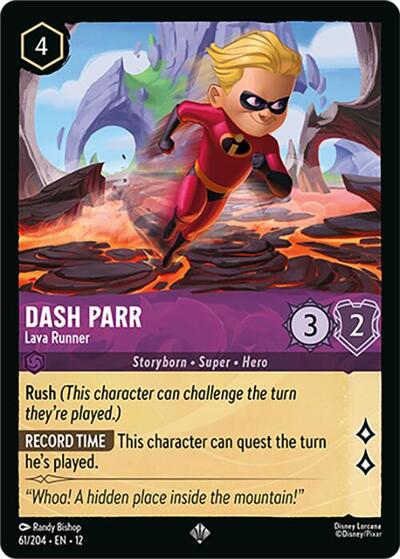Dash Parr - Lava Runner #61 Wilds Unknown