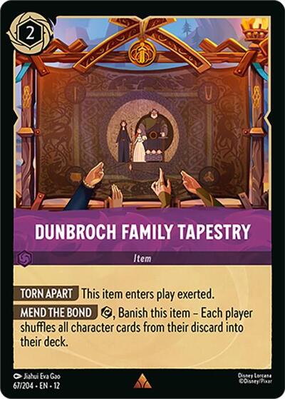 DunBroch Family Tapestry #67 Wilds Unknown