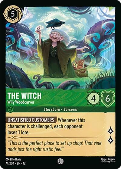 The Witch - Wily Woodcarver #74 Wilds Unknown