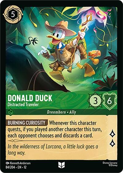 Donald Duck - Distracted Traveler #84 Wilds Unknown