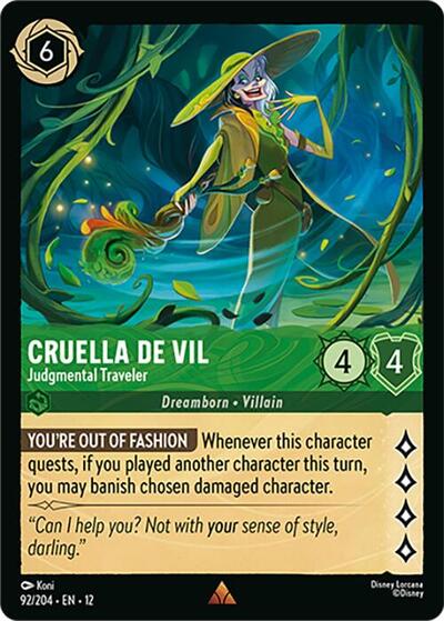 Cruella De Vil - Judgmental Traveler #92 Wilds Unknown