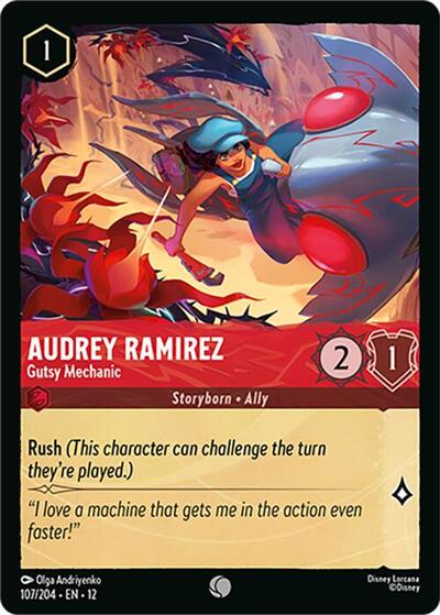 Audrey Ramirez - Gutsy Mechanic #107 Wilds Unknown