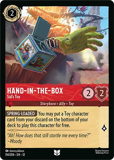 Hand-in-the-Box - Sid's Toy #114 Wilds Unknown
