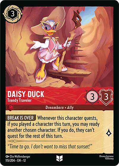 Daisy Duck - Trendy Traveler #115 Wilds Unknown