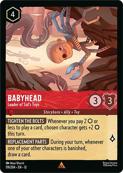 Babyhead - Leader of Sid's Toys #119 Wilds Unknown