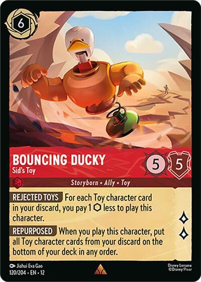 Bouncing Ducky - Sid's Toy #120 Wilds Unknown