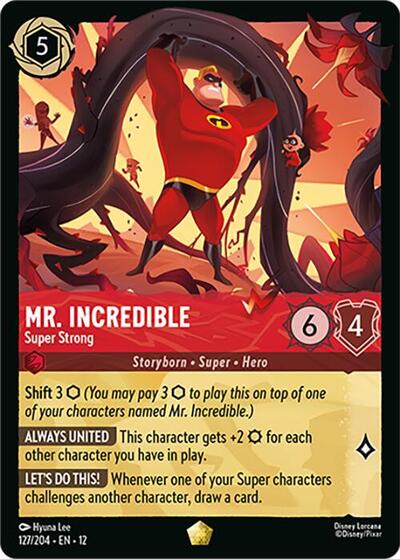 Mr. Incredible - Super Strong #127 Wilds Unknown