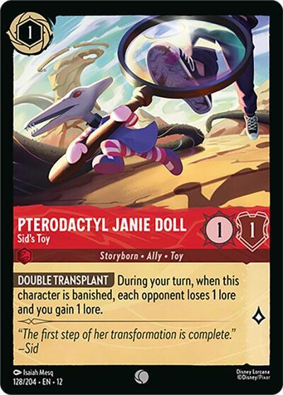 Pterodactyl Janie Doll - Sid's Toy #128 Wilds Unknown