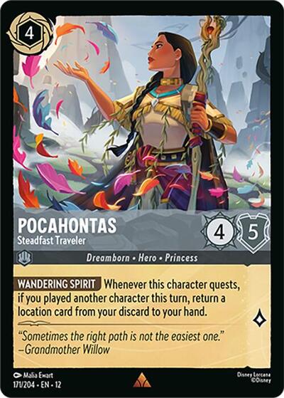 Pocahontas - Steadfast Traveler #171 Wilds Unknown