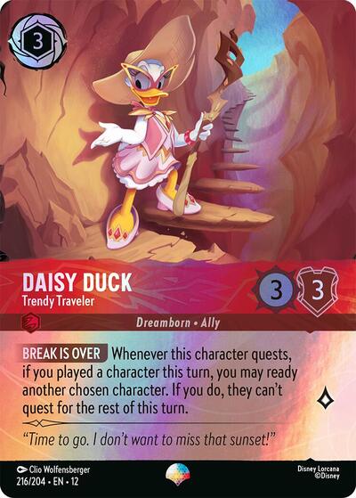 Daisy Duck - Trendy Traveler (Epic) #216 Wilds Unknown