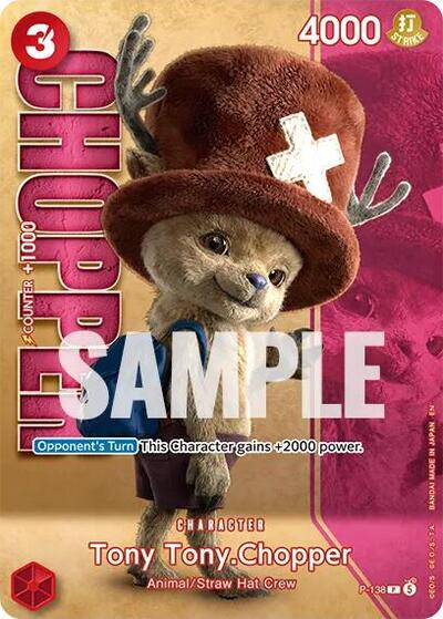 Tony Tony.Chopper - P-138 (Premium Card Collection -Live Action Edition Vol.2 Straw Hat Crew-) #P-138 One Piece Promotion Cards