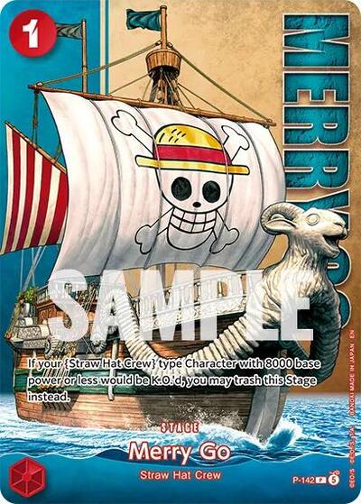 Merry Go - P-142 (Premium Card Collection -Live Action Edition Vol.2 Straw Hat Crew-) #P-142 One Piece Promotion Cards